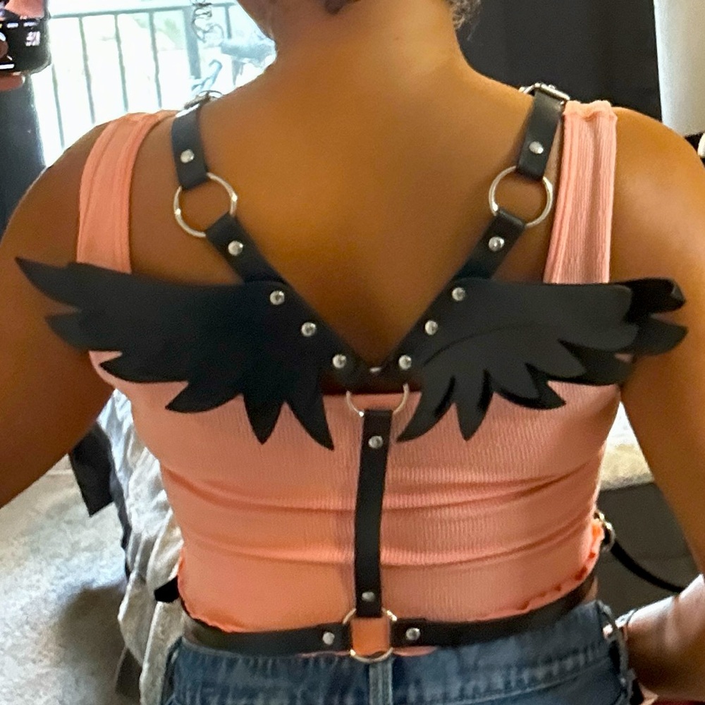 Black Angel Wing Harness